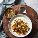 Appelcompote met kastanje