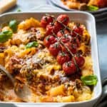 Romige pasta ovenschotel