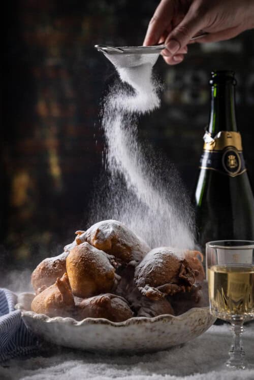 Oliebollen bakken