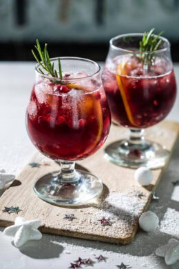 Cranberry cocktail 4