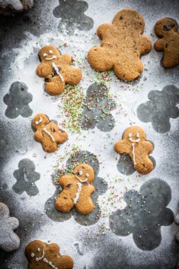 Gingerbread cookies met chocola 3