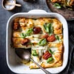 Lasagne met halloumi