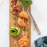 Amandel champignonbroodjes