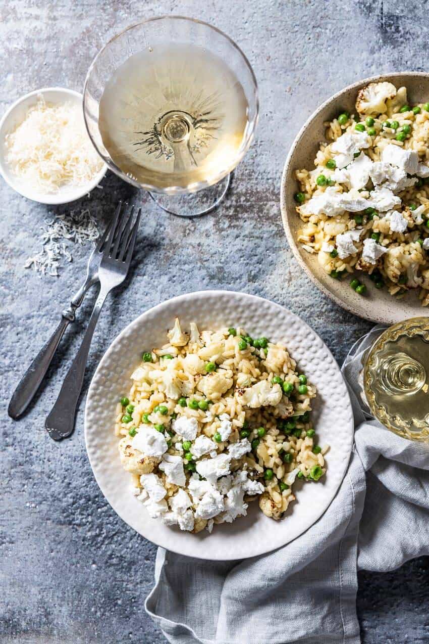 Risotto met bloemkool