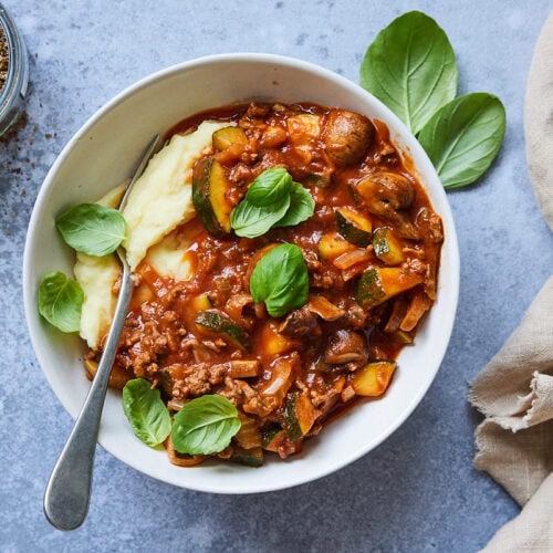 Eenpans gehaktschotel