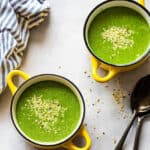 knolselderij spinaziesoep