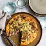 champignon quiche zonder korst