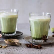 Chai matcha latte