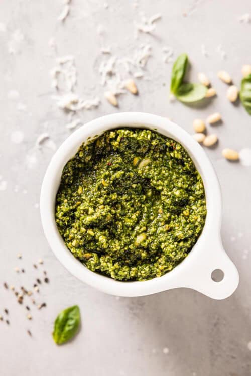 pesto maken