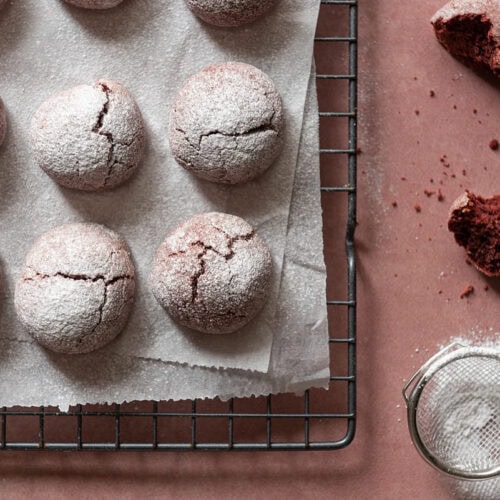 red velvet koekjes