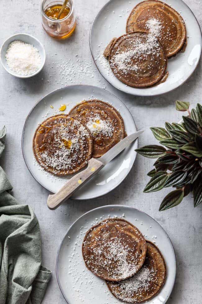 pannenkoekjes van bakbananenmeel