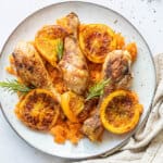 zoete aardappel met kip