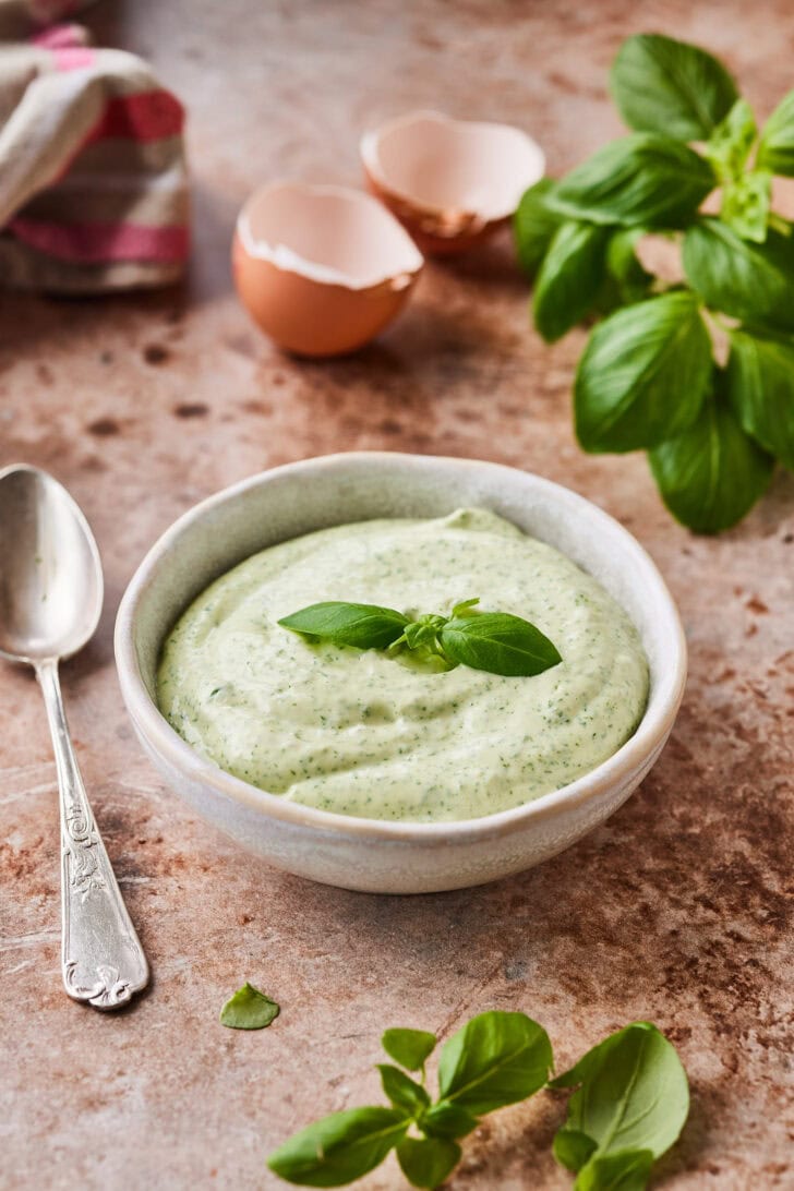 basilicum mayonaise
