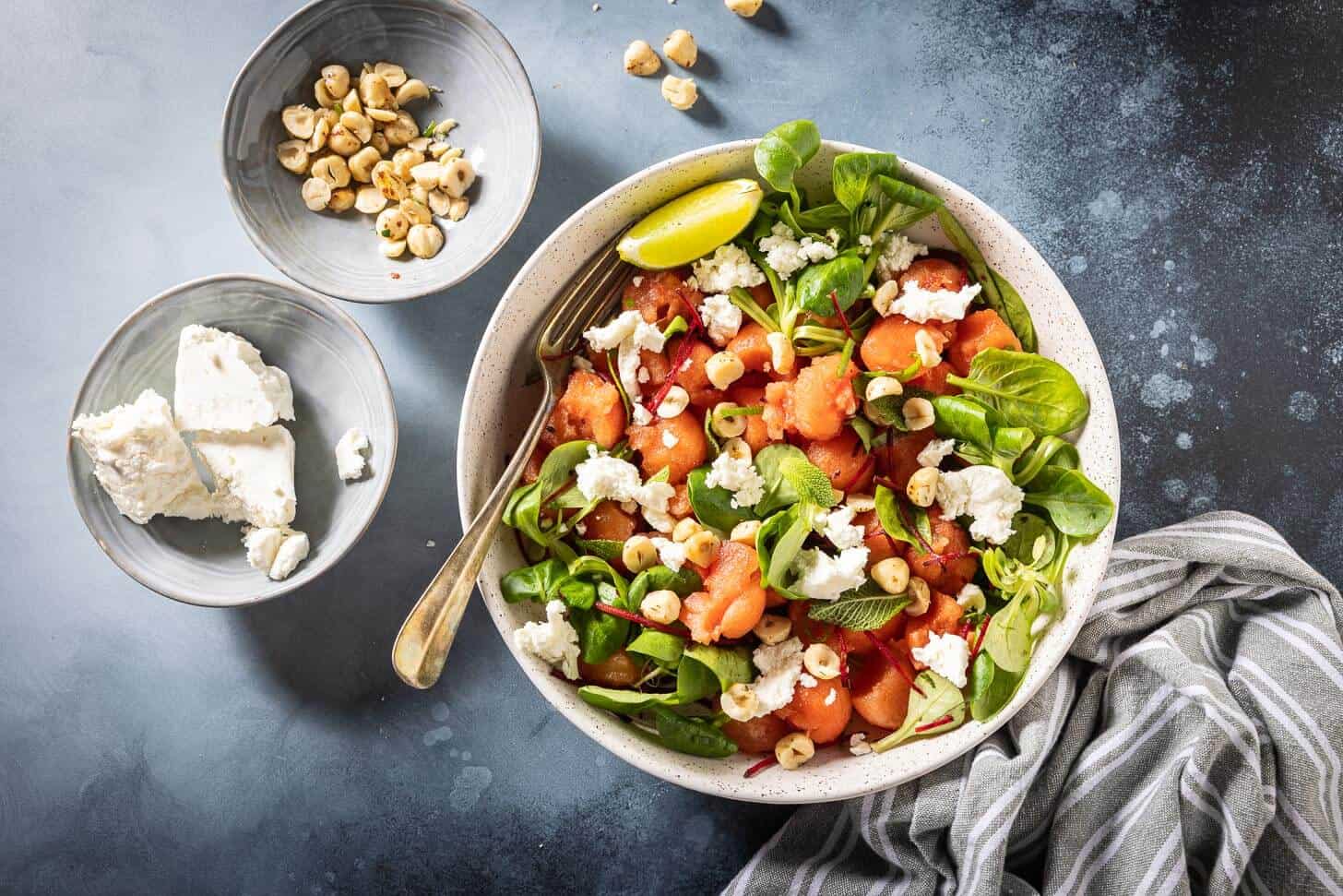 Watermeloensalade met feta