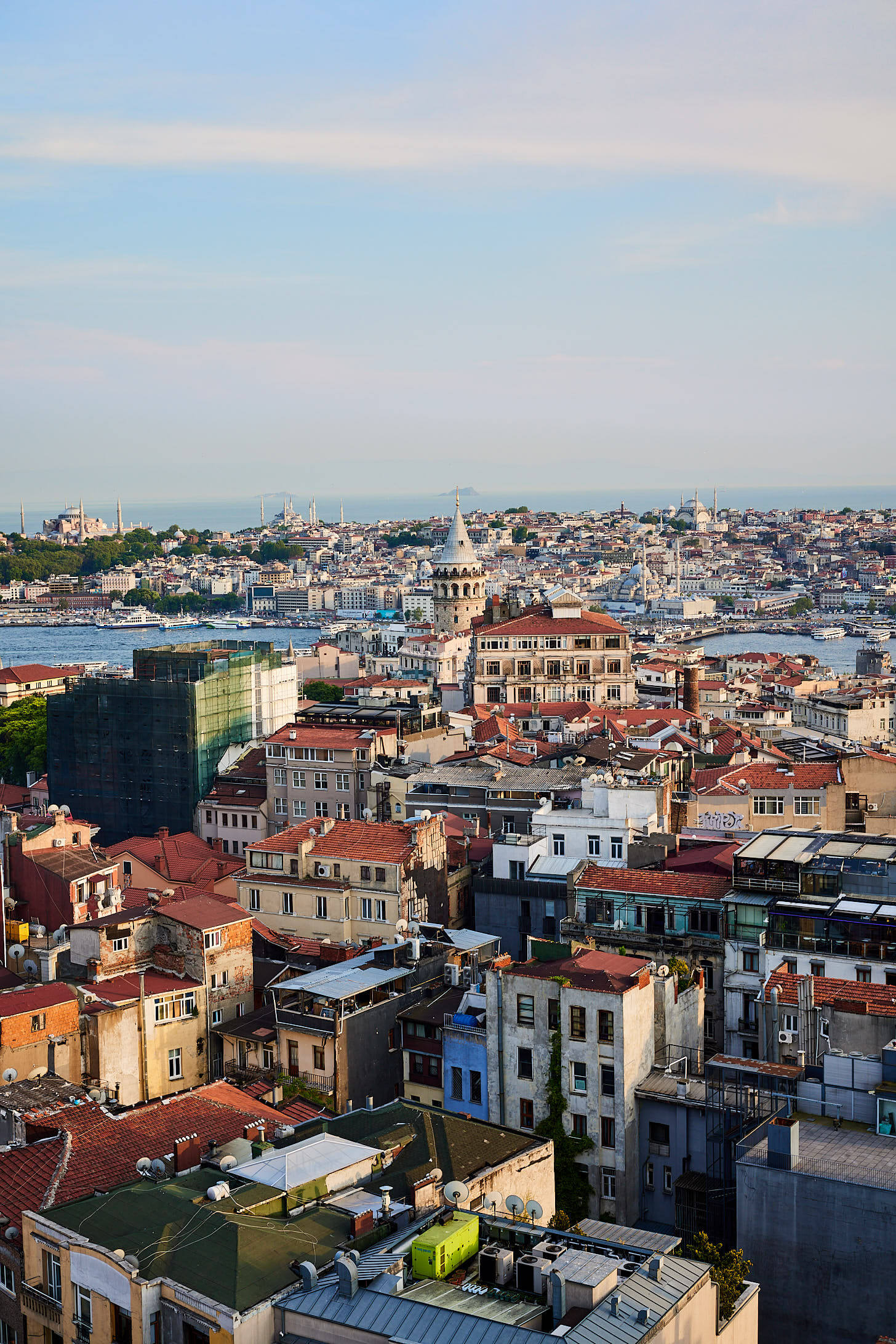 Uitzicht over Istanbul