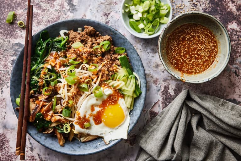 Koreaanse bibimbap