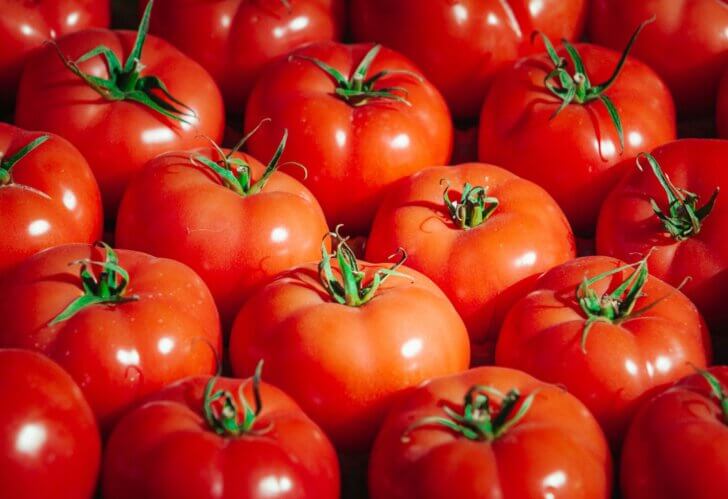 Tomaten voor Griekse salade