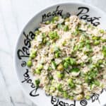 koude pastasalade met tonijn