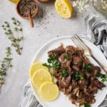 Gebakken kippenlevertjes