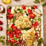 Traybake met schelvis