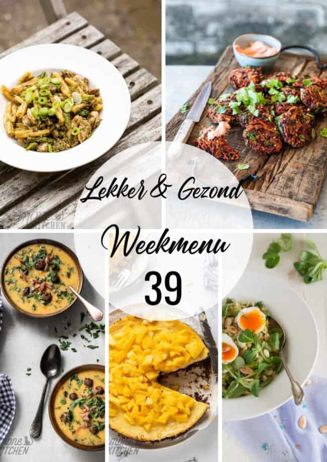 lekker en gezond weekmenu week 39