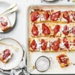 Brioche met stoofpeer