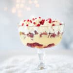 Kersttrifle met stoofpeer