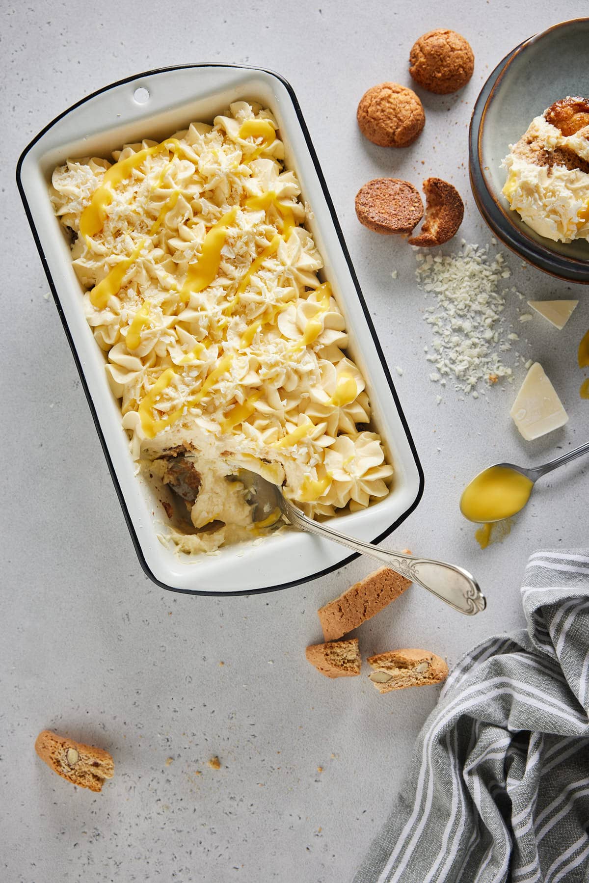 Italiaans toetje met advocaat