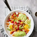 Koolhydraatarm ontbijt met avocado en ei