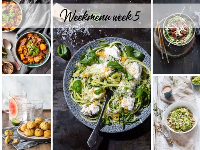 weekmenu week 5-2023