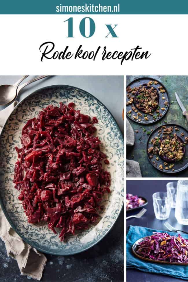 10 x rode kool recepten