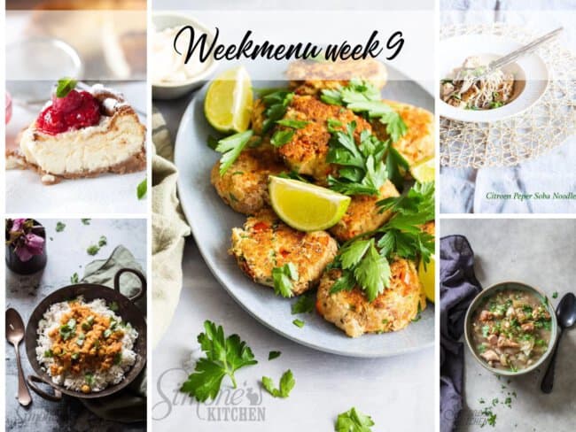 weekmenu week 9