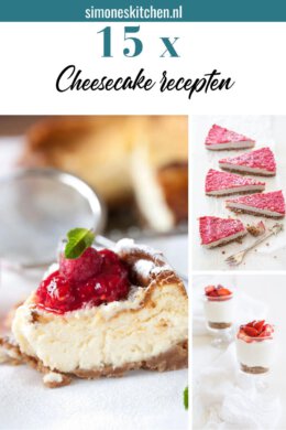 15 x cheesecake recepten