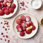 Poffertjes met biet