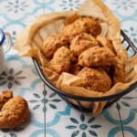 Pindakaaskoekjes met banaan