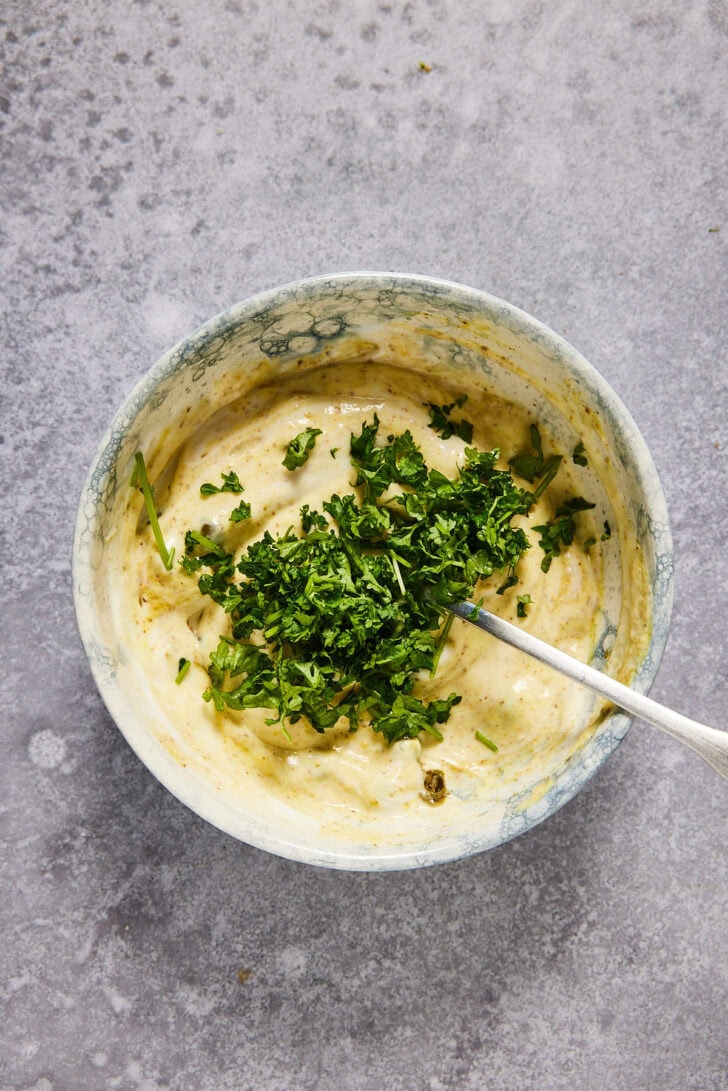 Dressing voor aardappelsalade