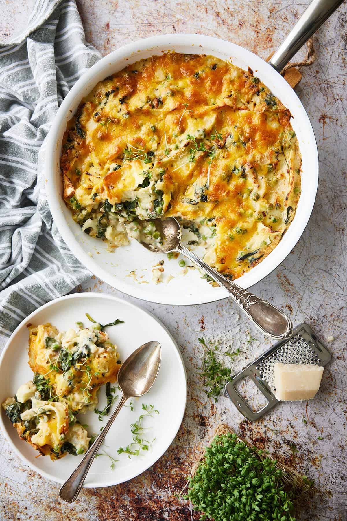 Eenpans lasagne (vega)