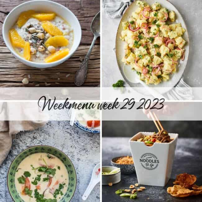 weekmenu week 29-2023