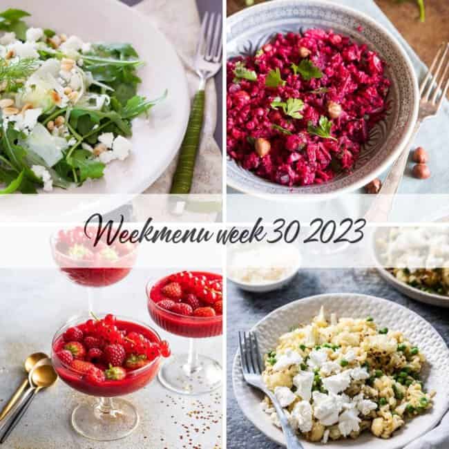 weekmenu week 30 - 2023