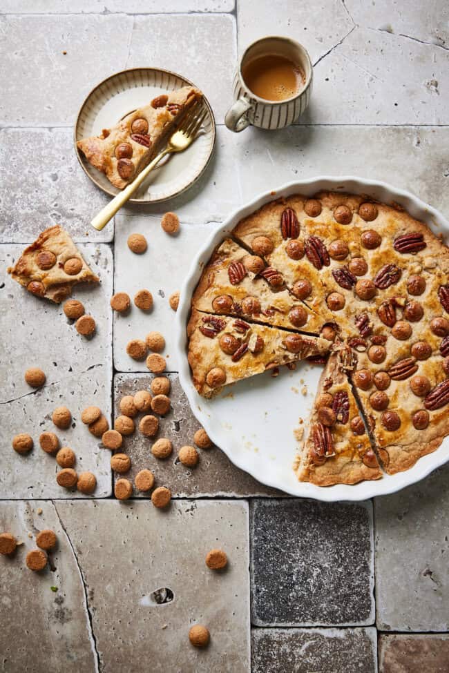 receptontwikkeling en fotografie boterkoek met kruidnootjes