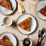 Tarte tatin met appel en boterkoek