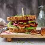 Tempeh sandwich