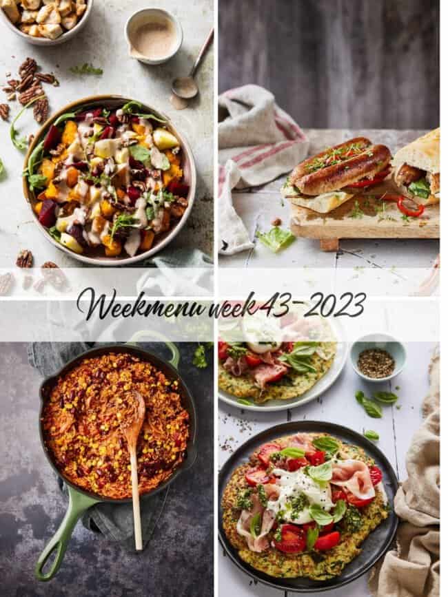 Weekmenu week 43