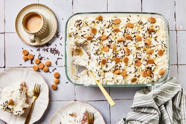 stoofpeer tiramisu met kruidnootjes