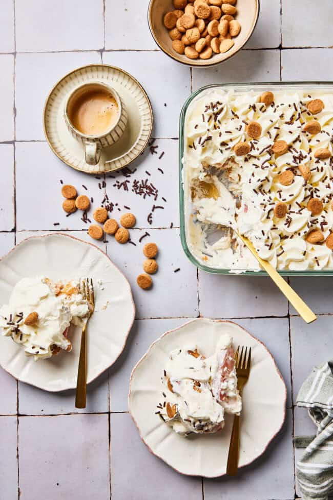 Stoofpeer tiramisu
