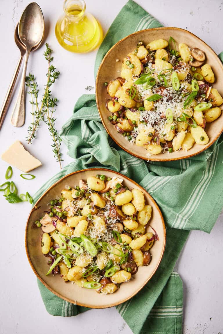 Gnocchi met geitenkaas