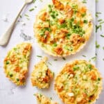 Quiche met zalm