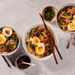 Andijvie roerbak met honing kip