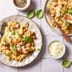 Pasta met champignons