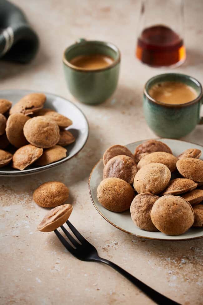 Glutenvrije poffertjes met bakbananenmeel